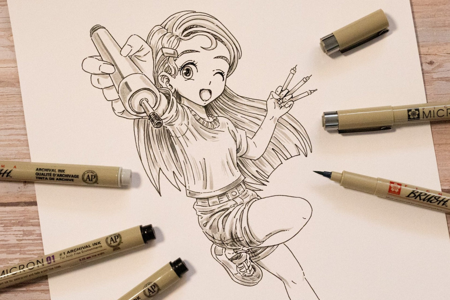 Marker und Fineliner