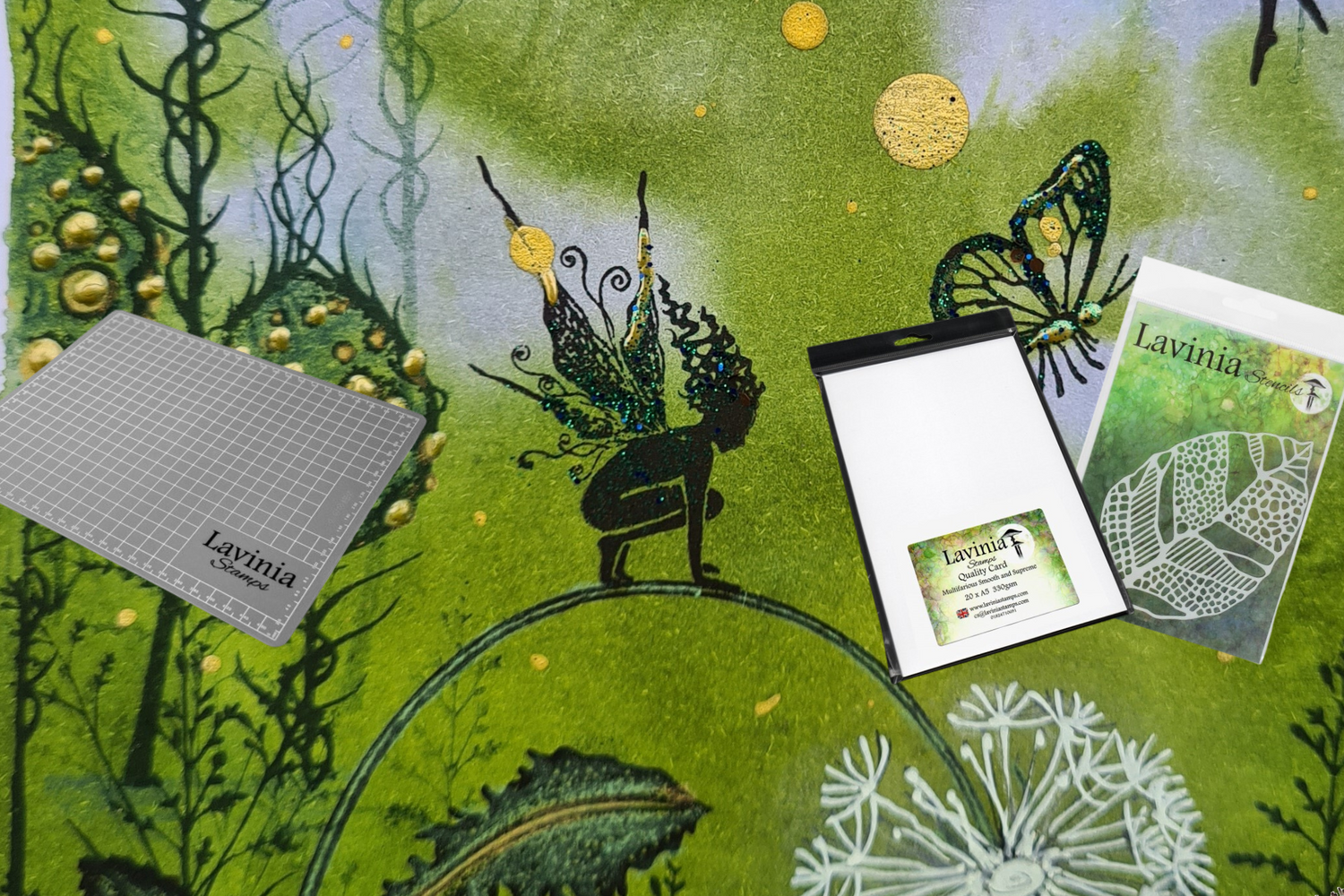 Lavinia-Stencils, -Papier & weiteres Zubehör