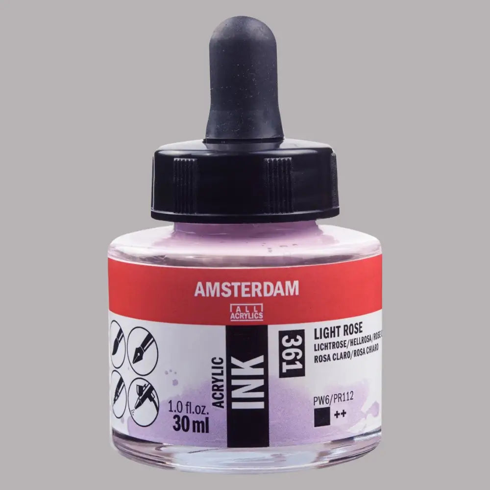 Acrylic Ink, 30 ml, Hellrosa 361