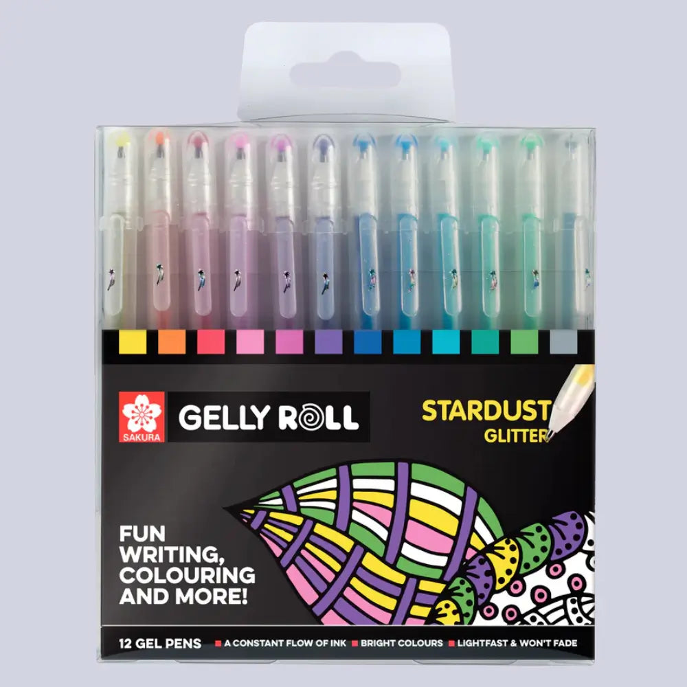 Gelly Roll Stardust Glitter Set 12 Stück