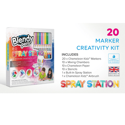 Airbrush Spray Station Set - Blendy Pen