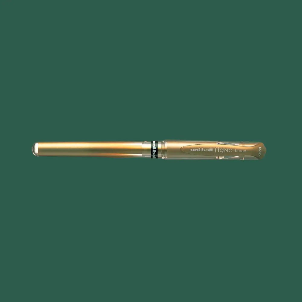 UNI-Ball SIGNO broad Gel-Roller gold