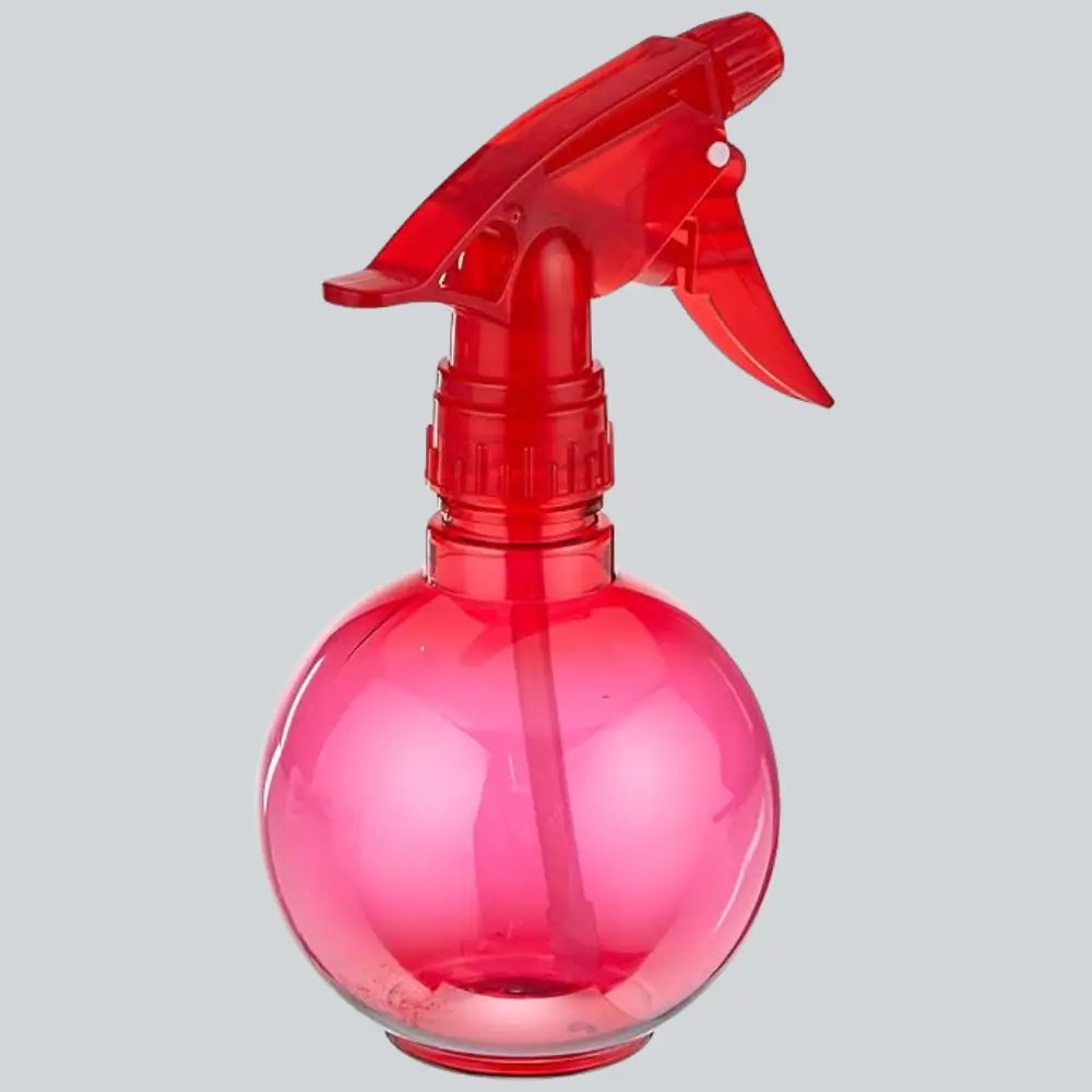 Sprühflasche rund, rot