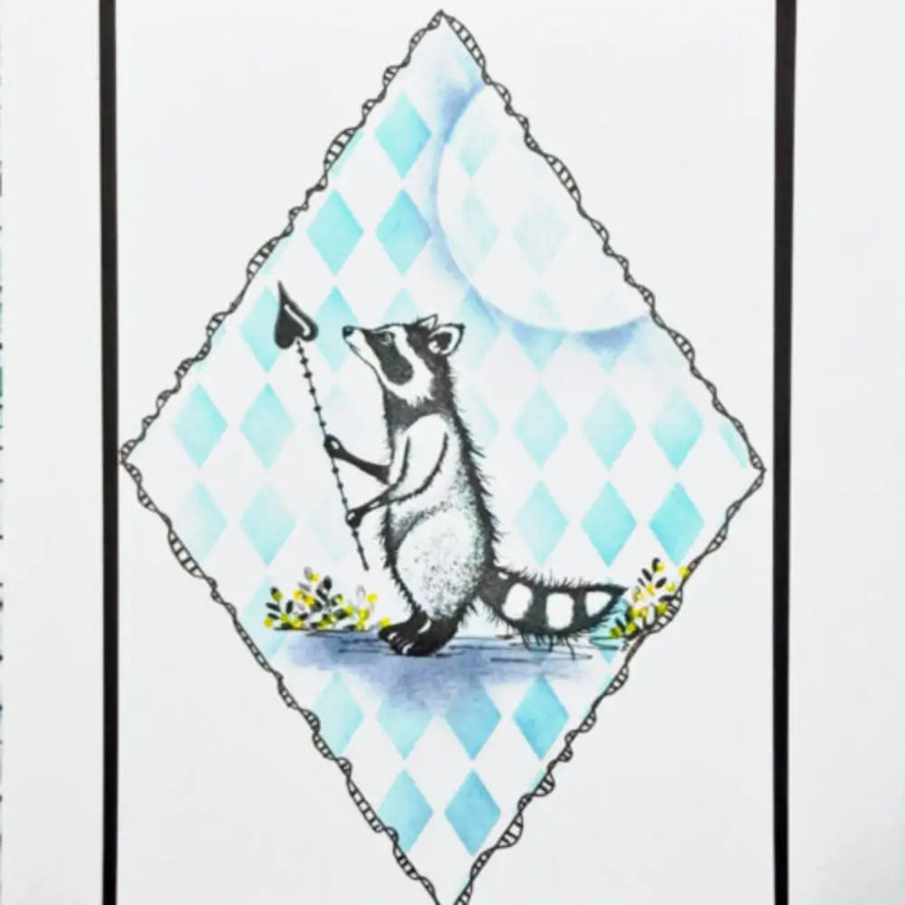 Diamond Chequerboard - Lavinia Stencils, ST049