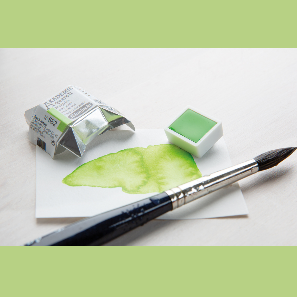 Akademie® Aquarell, Metallkasten mit 1/2 Näpfchen