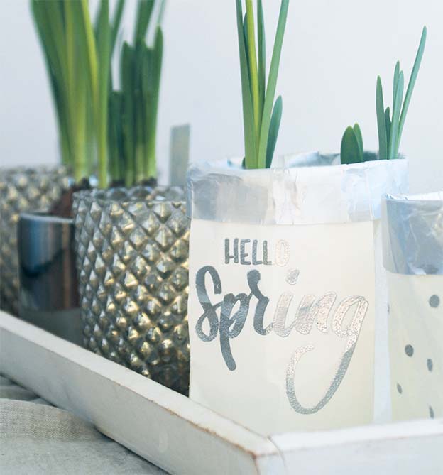 Upcycling trifft Handlettering