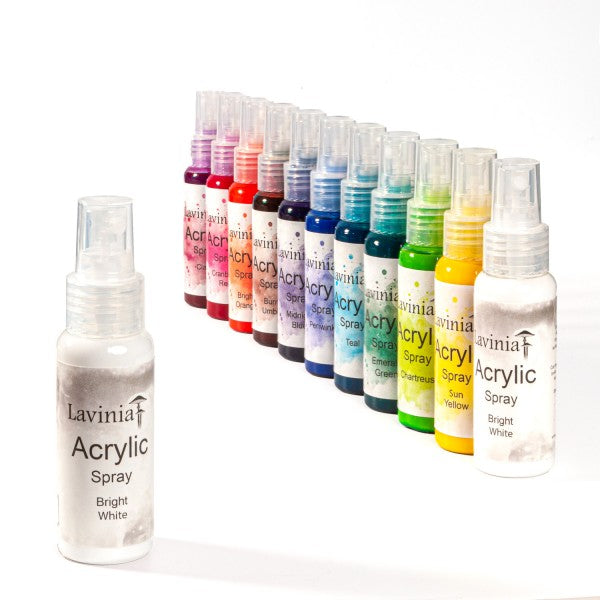 Acrylic Spray, Bright White, LSA-11