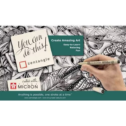 PIGMA® Micron™ Set mit 6 Finelinern + 1 Brush Pen
