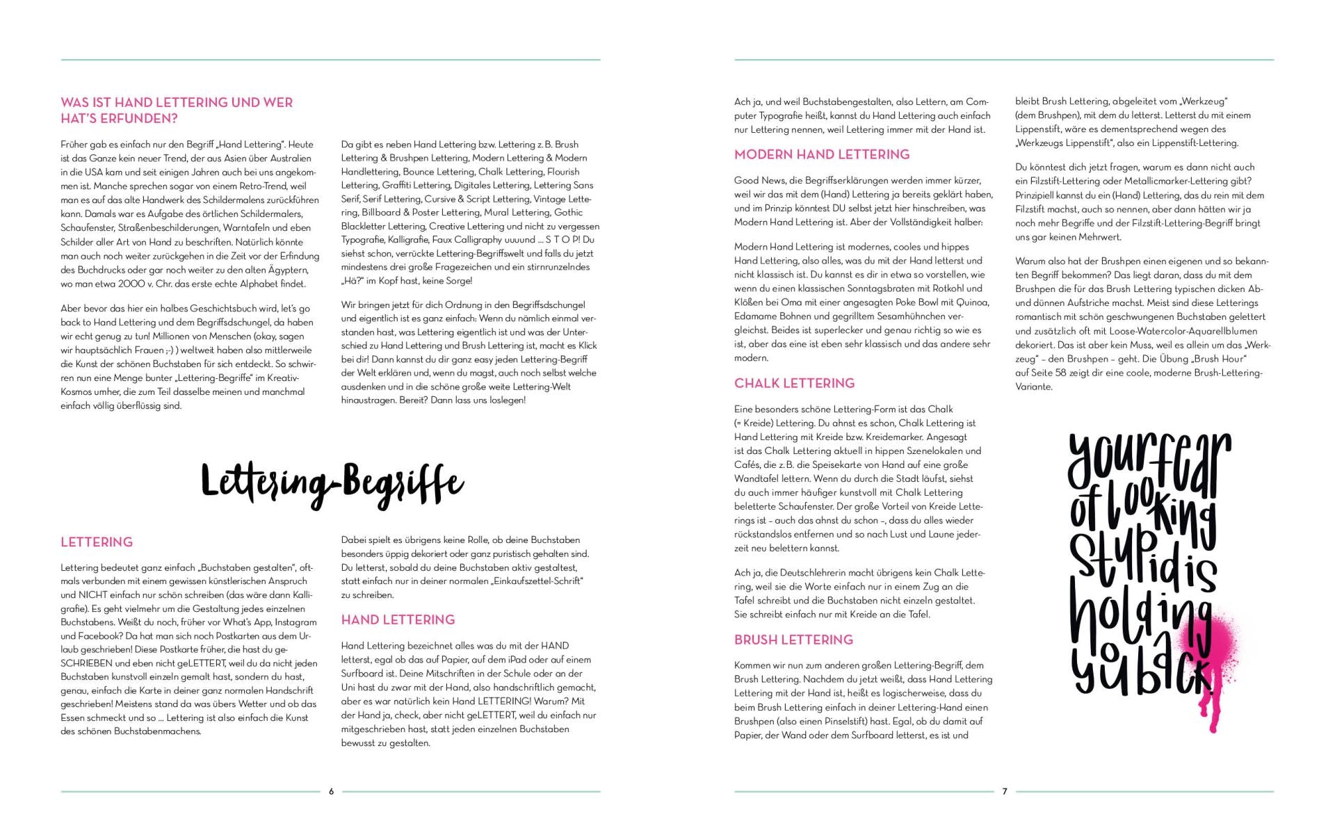 Handlettering - Super easy! Übungsheft