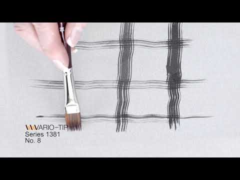 VARIO TIP Effektpinsel, flach, Serie 1381