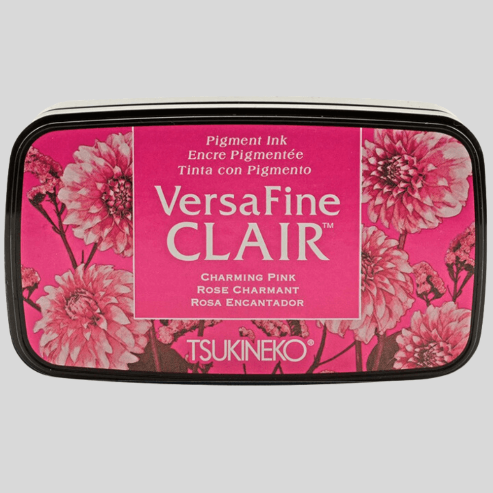 VersaFine Clair Inkpad, Charming Pink