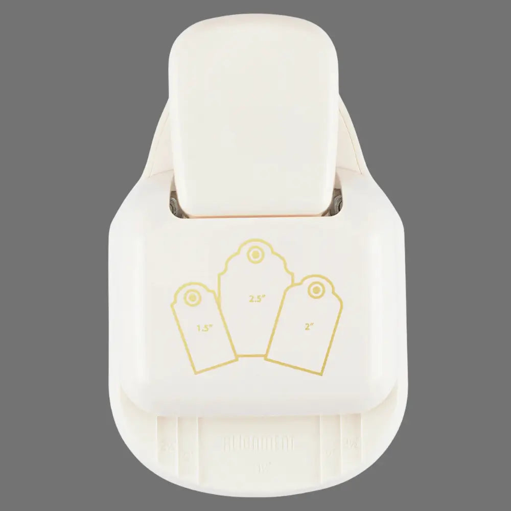 3-in-1 Label Stanzer mit Wellenschliff