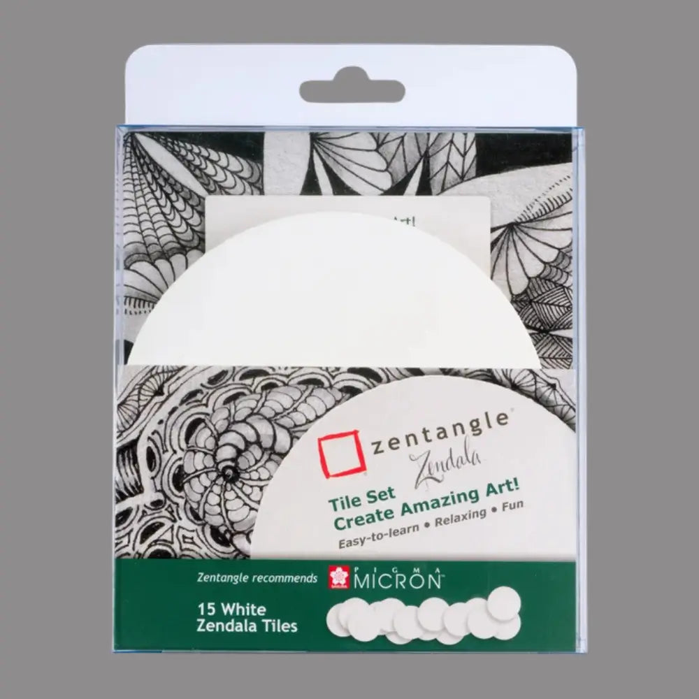 Zentangle® Zendala Kachel Tool-Set, 15-teilig