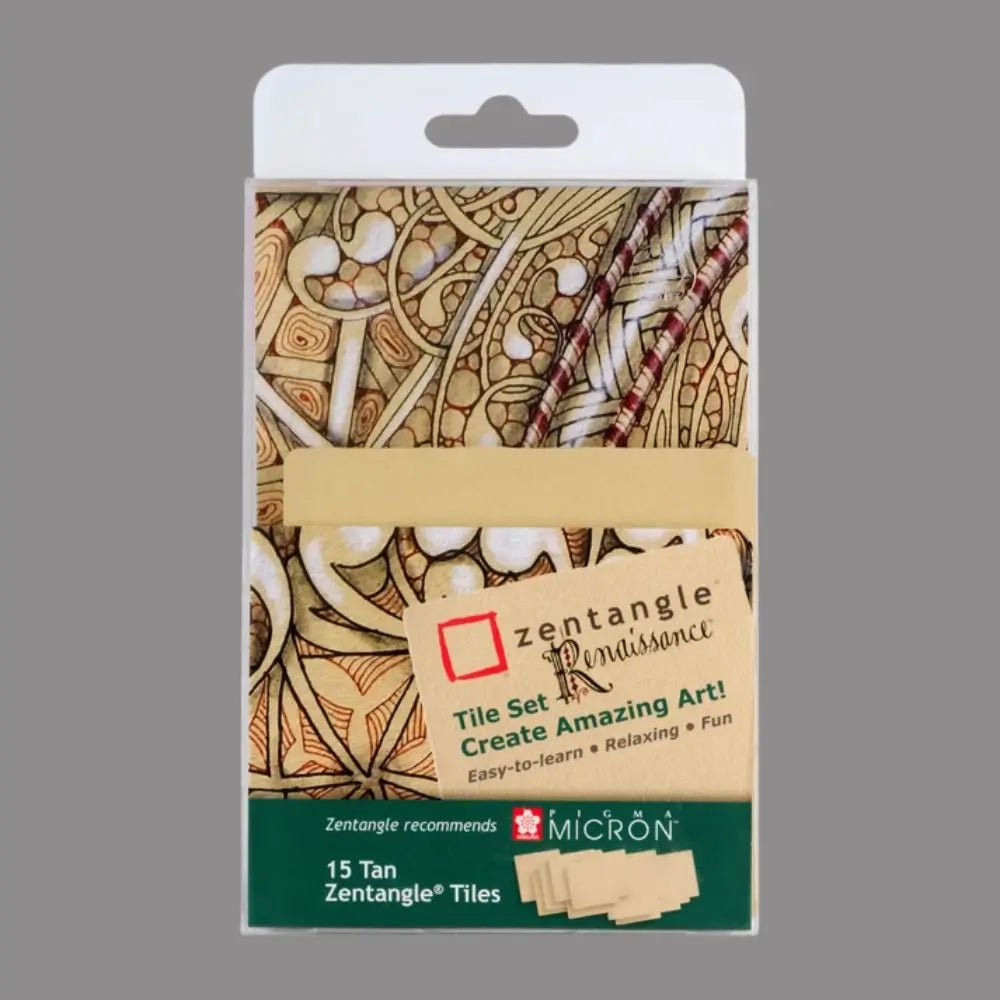 Zentangle® Renaissance Kachel Tool-Set, 15-teilig