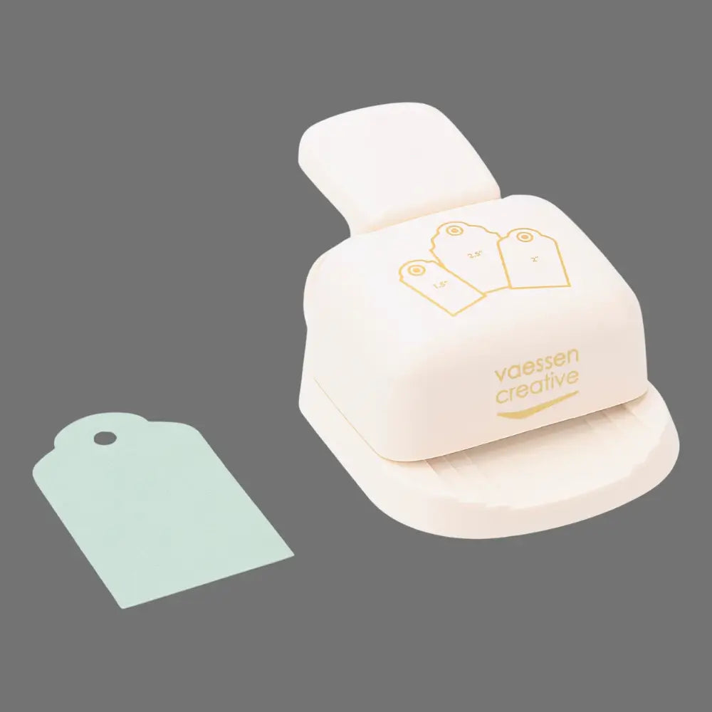 3-in-1 Label Stanzer mit Wellenschliff