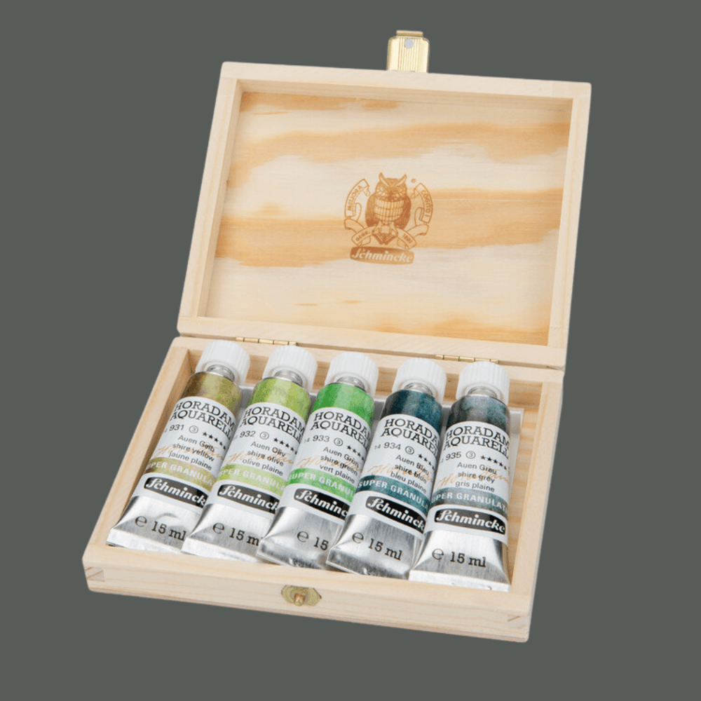 Horadam® Aquarell Supergranulation-Sets, 5 x 15 ml