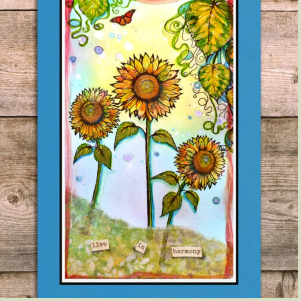 Open Sunflower, LAV986