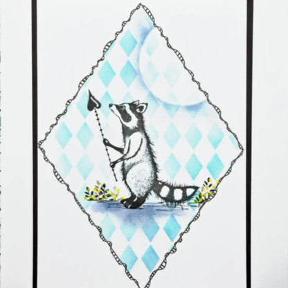 Diamond Chequerboard - Lavinia Stencils, ST049