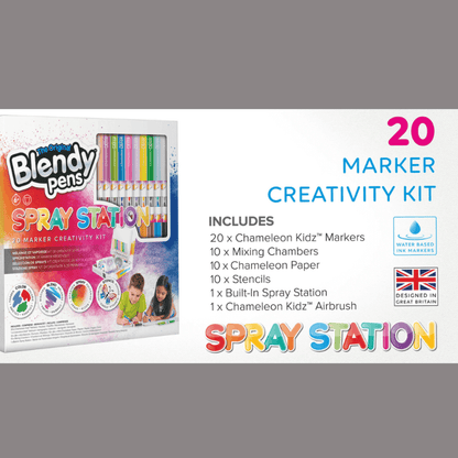 Airbrush Spray Station Set - Blendy Pen