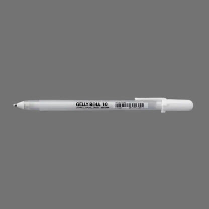 Gelly Roll, Weiss (Bold Nr. 10, 0.5mm)