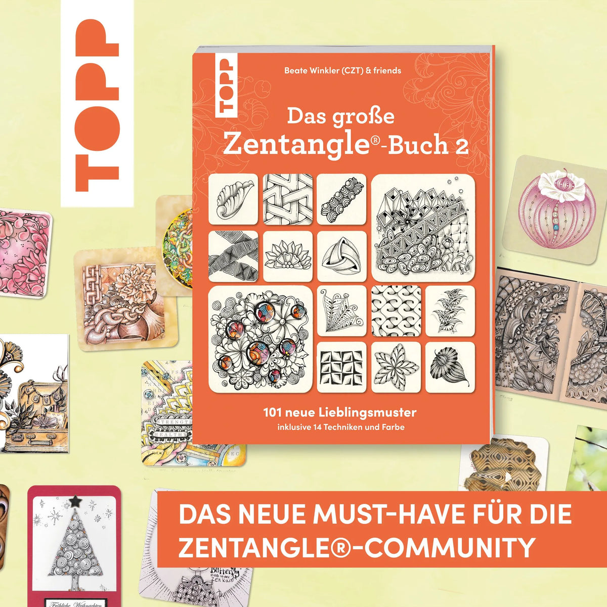 Das grosse Zentangle-Buch 2