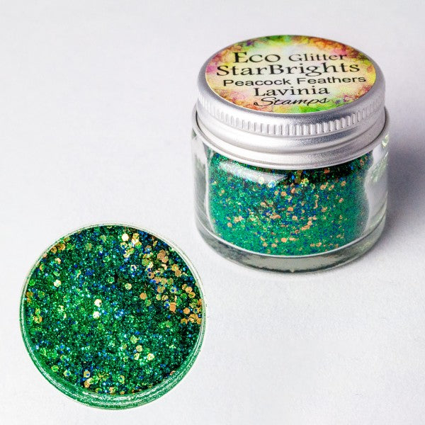 Eco Glitter, Peacock Feathers