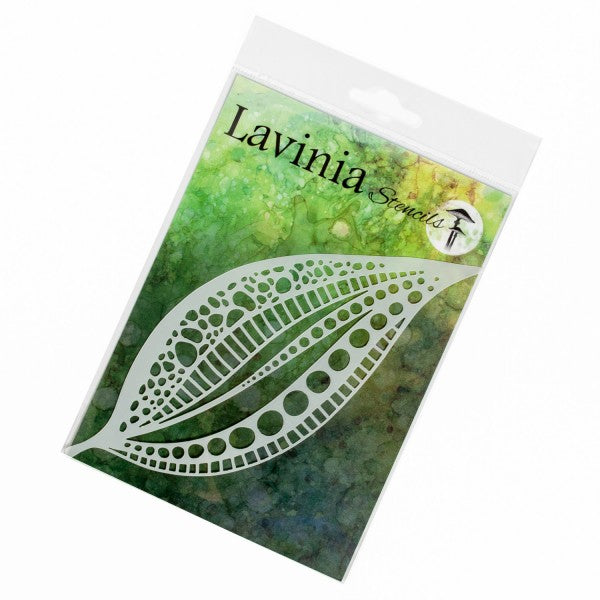 Tall Leaf Mask - Lavinia Stencils, ST027