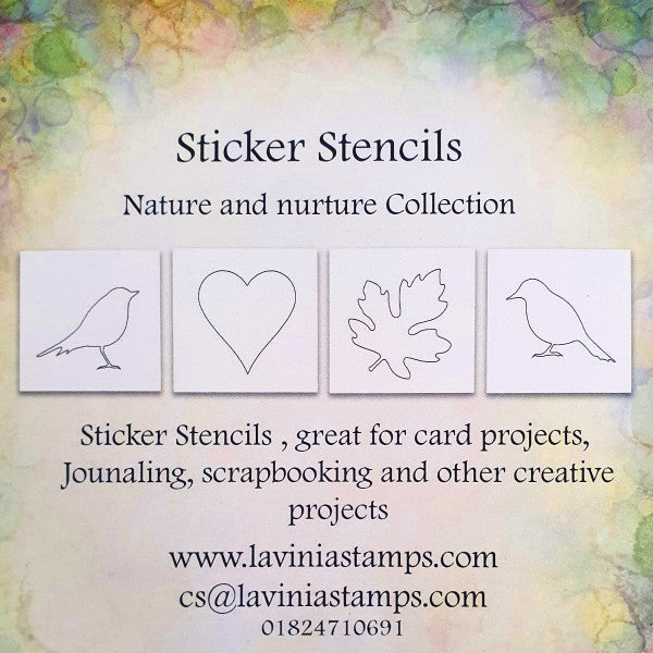 Sticker Stencils - Nature and Nurture Collection