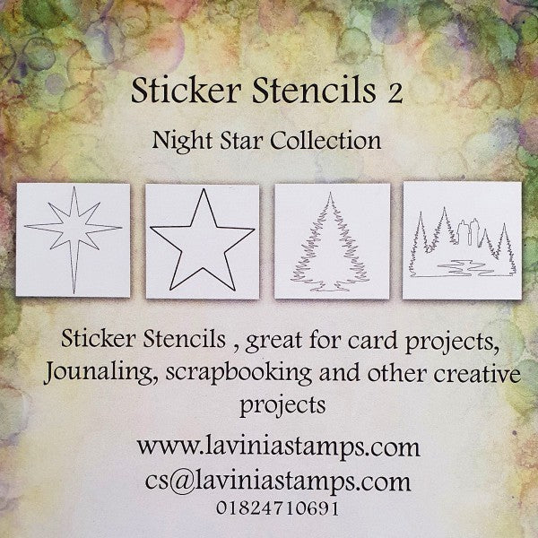 Sticker Stencils 2 - Night Star Collection