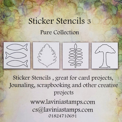 Sticker Stencils 3 - Pure Collection