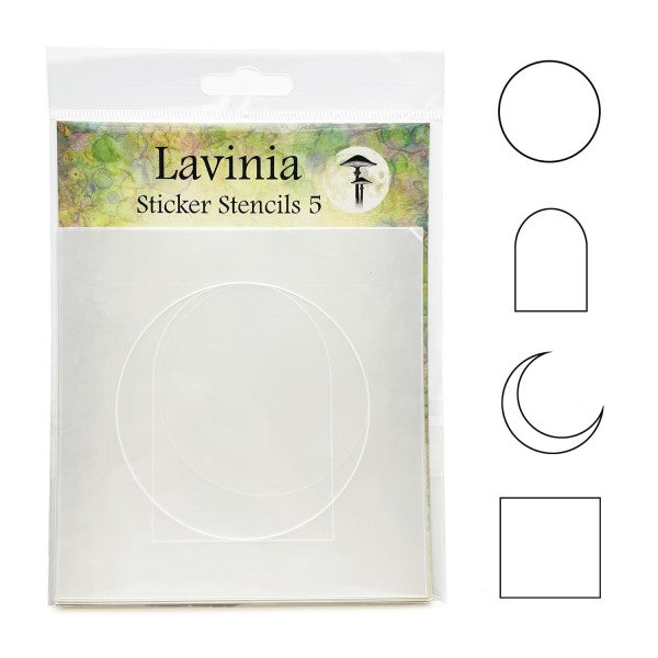 Sticker Stencils 5 - Silhouette Collection