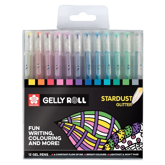 Gelly Roll Stardust Glitter Set 12 Stück