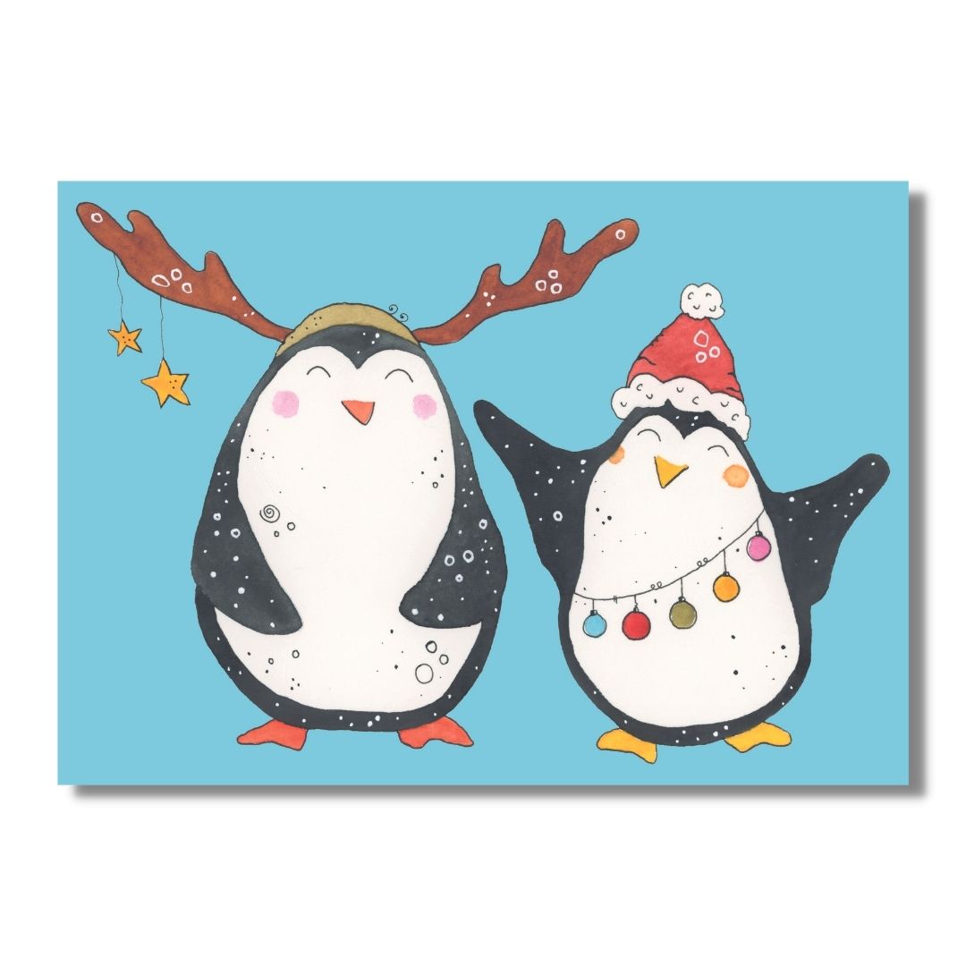 Happy Christmas Postkarten