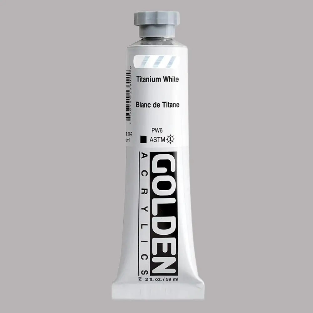 Heavy Body Acrylfarbe Titanweiss 59 ml