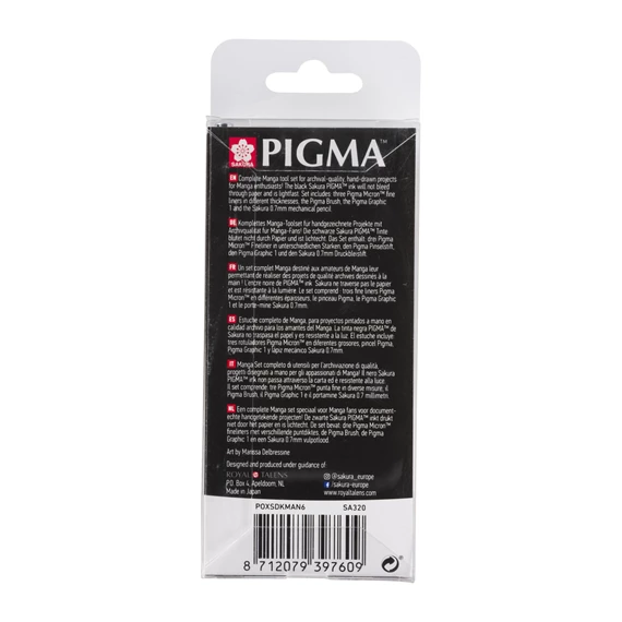 PIGMA® Manga-Set, 6-teilig