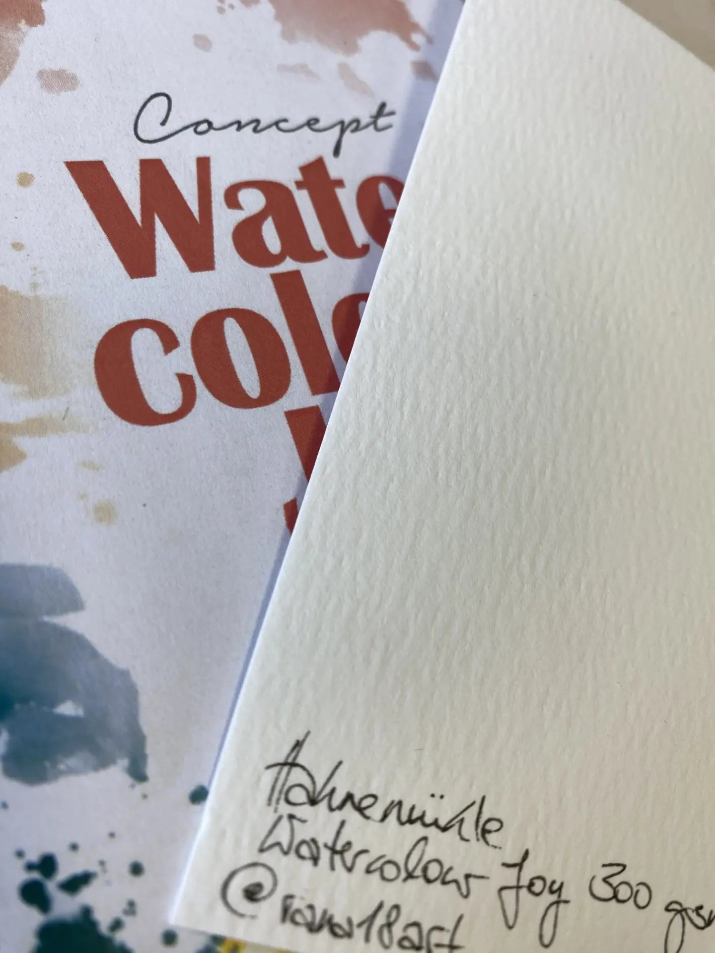 Concept Watercolour Joy