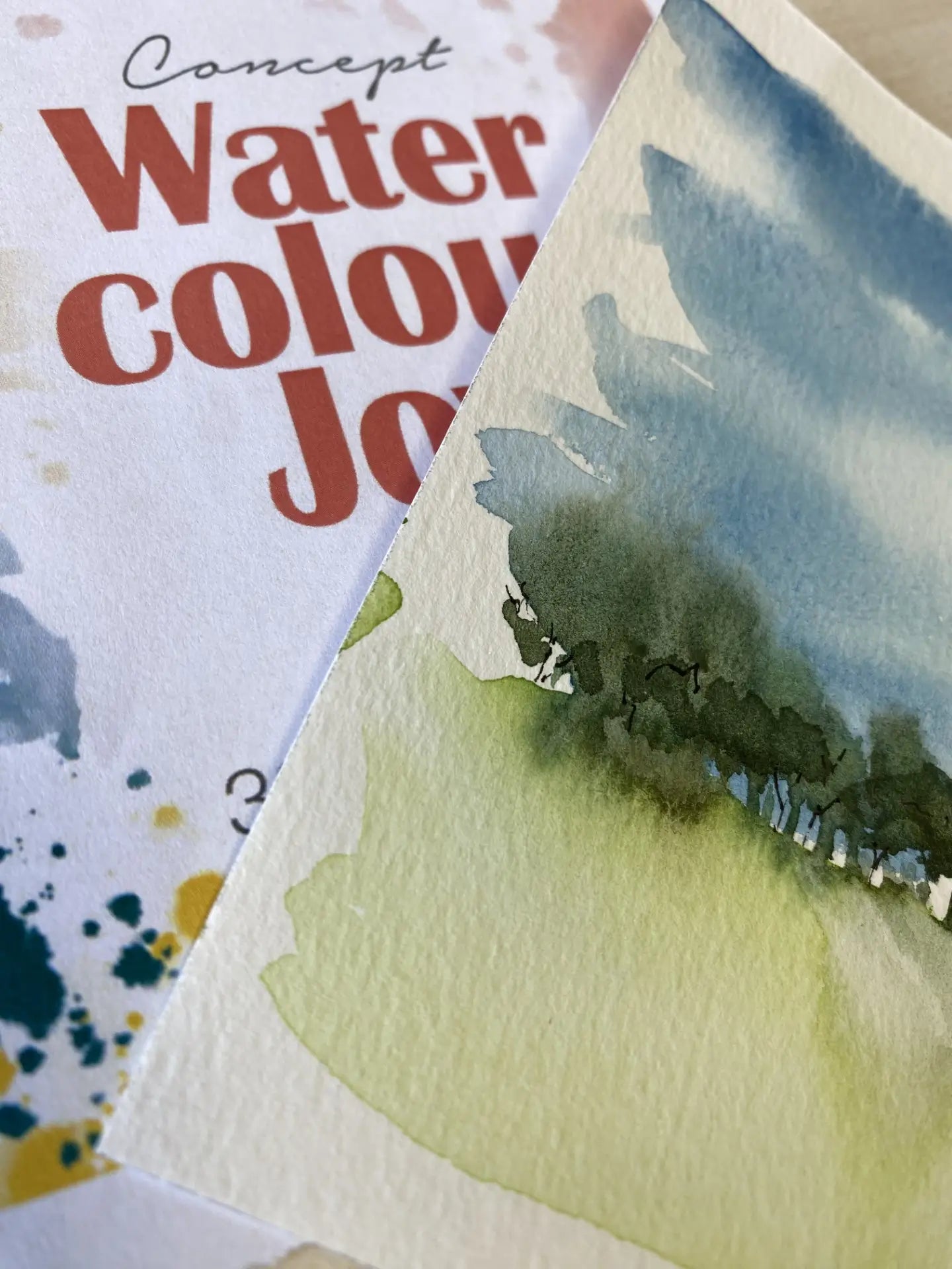 Concept Watercolour Joy