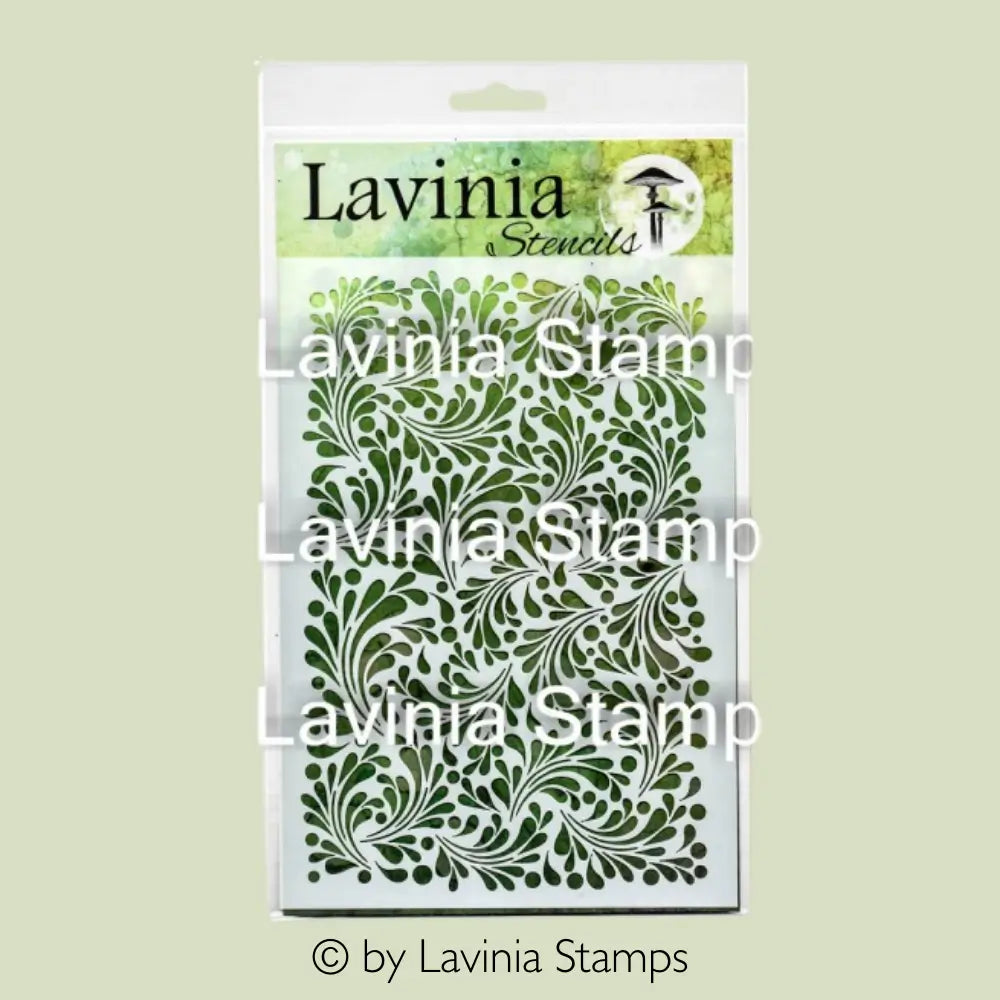 Feather Leaf - Lavinia Stencils, ST014