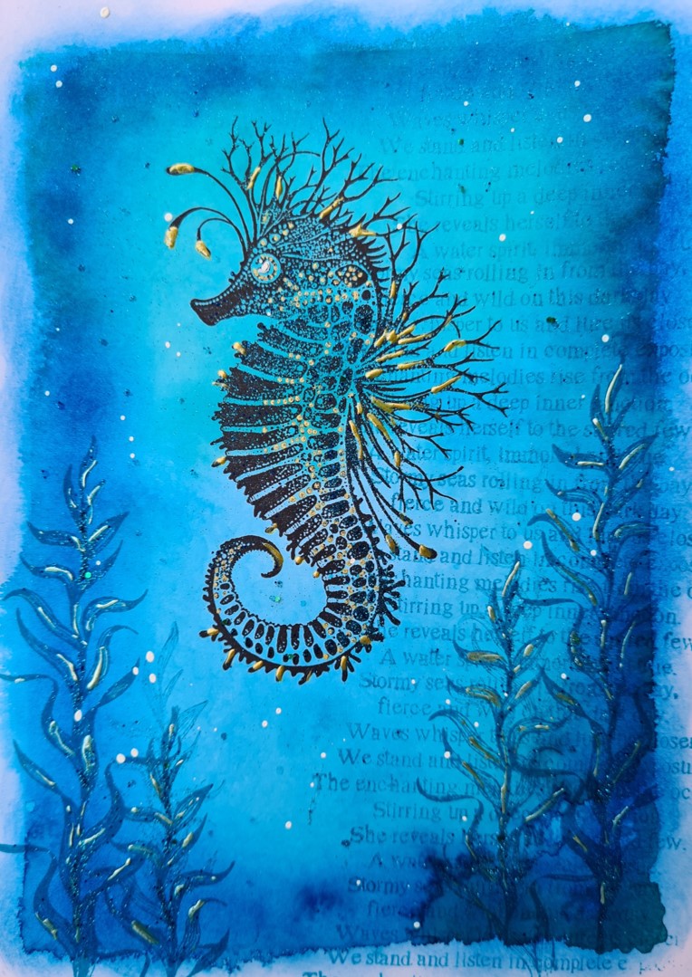 Elements by Lavinia Stamps, Blue Atoll